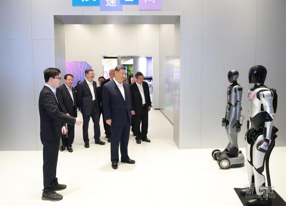 习近平总书记到上海调研，今年会官方网站代表具身智能行业汇报进展